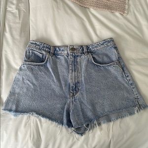 High Waisted Jean Shorts